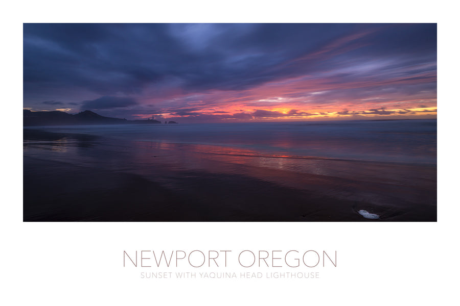 Newport Oregon Sunset